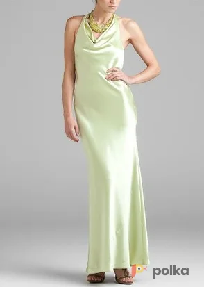 Возьмите Платье ABS by Allen Schwartz Pistachio Neck Gown Размер 44 напрокат (Фото 1) в Москве
