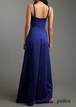 Возьмите Платье ABS by Allen Schwartz Satin classik gown purple/blue  Размер 44 напрокат (Фото 1) в Москве