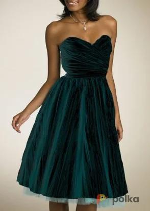 Возьмите Платье ABS by Allen Schwartz Sea wave Taffeta Sweatheard Dress Размеры 40, 42, 44 напрокат (Фото 1) в Москве