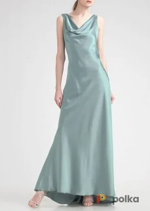 Возьмите Платье ABS by Allen Schwartz SeaFoam Neck Gown Размер 42 напрокат (Фото 1) в Москве