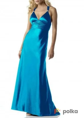 Возьмите Платье Adrianna Papell Formal Dress Light Blue Размер 44 напрокат (Фото 1) в Москве