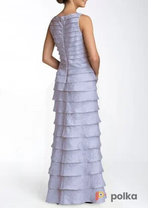 Возьмите Платье Adrianna Papell Full Length Dress Purple Размеры 46 напрокат (Фото 1) в Москве