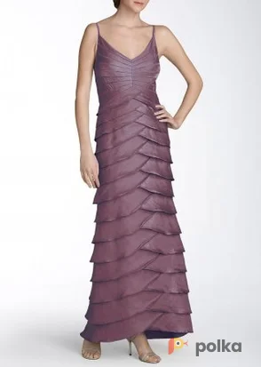 Возьмите Платье Adrianna Papell Heather Dress Set Tiered P Размер 44 напрокат (Фото 1) в Москве