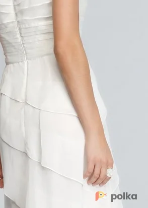 Возьмите Платье Adrianna Papell Ivory Shutter Pleat Dress P Размер 42 напрокат (Фото 1) в Москве