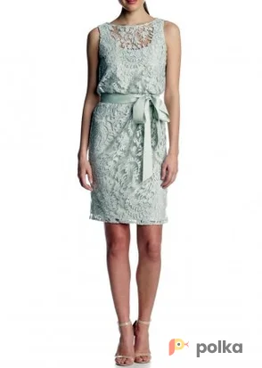 Возьмите Платье Adrianna Papell Mint Lace Belted Dress Размер 48 напрокат (Фото 1) в Москве