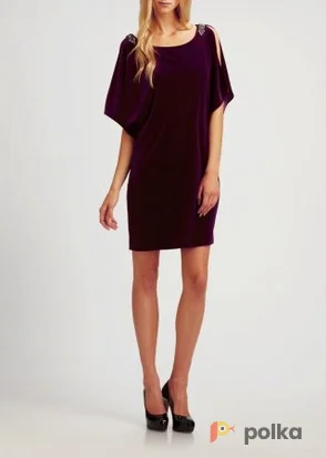 Возьмите Платье Aidan Mattox Dress Velvet Plum Размер 42 напрокат (Фото 1) в Москве