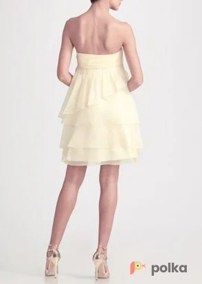 Возьмите Платье Aidan Mattox Ivory Cocktail Dress Silk Размер 40 напрокат (Фото 1) в Москве