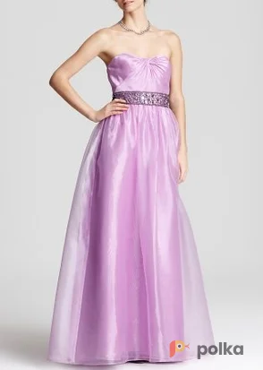Возьмите Платье Aidan Mattox Lilac Straples Dress Размеры 40, 42, 44 напрокат (Фото 1) в Москве