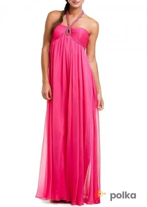 Возьмите Платье Aidan Mattox PinkGown Yeweled Neck Размер 42 напрокат (Фото 1) в Москве