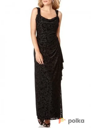 Возьмите Платье Alex Evenings Dress Adjustable Sleeve velvet P Размер 44 напрокат (Фото 1) в Москве