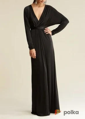 Возьмите Платье BCBGMAXAZRIA Blouson Long Sleeve Gown Размер 42 напрокат (Фото 1) в Москве