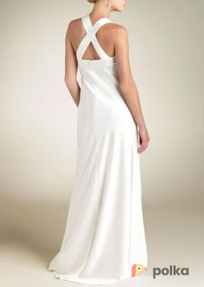 Возьмите Платье Calvin Klein White/Violet/Teal/Silver/Black/Blue/Mint    Long Formal Dress Размеры 42, 44 напрокат (Фото 1) в Москве