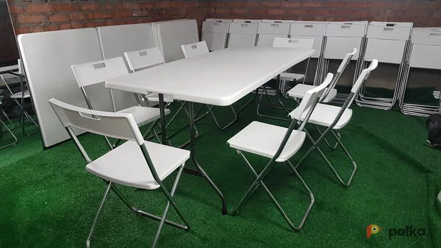 Возьмите Комплект складных стульев (100 штук) напрокат (Фото 1) в Москве