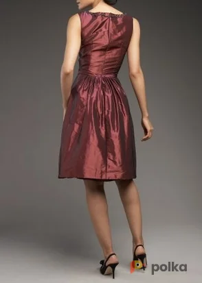 Возьмите Платье Carmen Marc Valvo Marsala Party Dress Размер 42 напрокат (Фото 1) в Москве