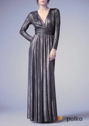 Возьмите Платье David Meister Pewter 3/4 Sleeve Dress Размер 44 напрокат (Фото 1) в Москве