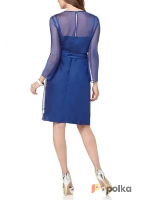 Возьмите Платье Jones New York Blue Dress Sleeve Размер 48 напрокат (Фото 1) в Москве
