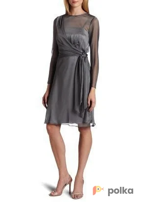 Возьмите Платье Jones New York Silver Dress Sleeve Размеры 42, 44 напрокат (Фото 1) в Москве