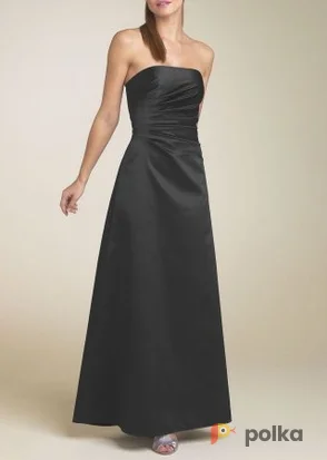 Возьмите Платье Js boutique Grafit satin evening gown Размер 42 напрокат (Фото 1) в Москве