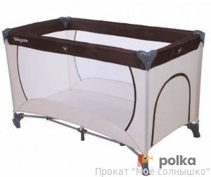 Возьмите Манеж-кровать Baby Care Arena бежевый/коричневый напрокат (Фото 1) в Санкт-Петербурге