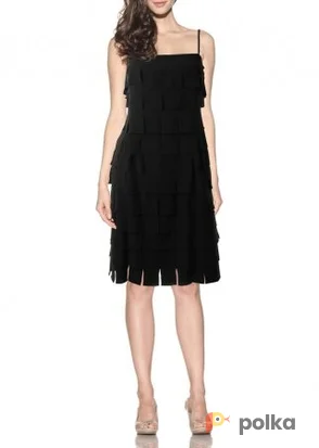 Возьмите Платье Js Collections Dress Tiered Black Размер 48 напрокат (Фото 1) в Москве