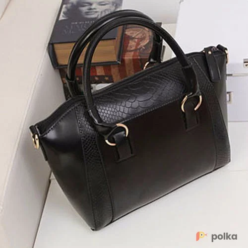 Возьмите Сумка черная кожаная напрокат (Фото 1) в Москве