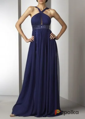 Возьмите Платье Marc Bouwer Indigo Silk Dress Размер 44 напрокат (Фото 1) в Москве
