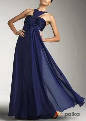 Возьмите Платье Marc Bouwer Sapphire Dress Silk Размер 42 напрокат (Фото 1) в Москве