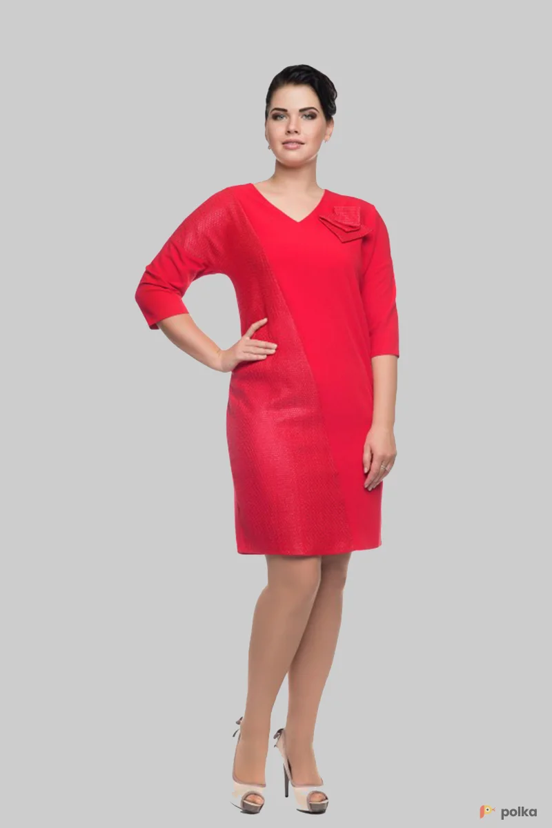 Возьмите Коктейльное платье "Роза" р.48-50 напрокат (Фото 1) в Москве