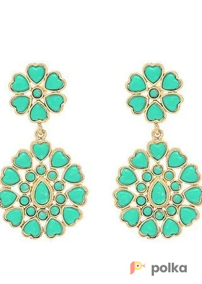 Возьмите Серьги Amrita Singh Jewelry Turqoise Earrings напрокат (Фото 1) в Москве