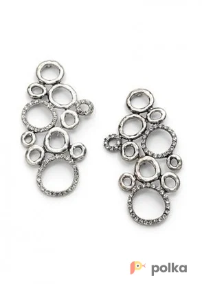 Возьмите Серьги KENNETH JAY LANE Circle Drop Earrings напрокат (Фото 1) в Москве