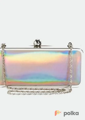 Возьмите Клатч Jessica McClintock Metal Hologram Clutch напрокат (Фото 1) в Москве