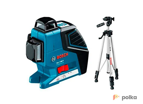 Возьмите Линейный лазерный нивелир Bosch GLL 3-80 P + штатив BS 150 напрокат (Фото 1) в Москве