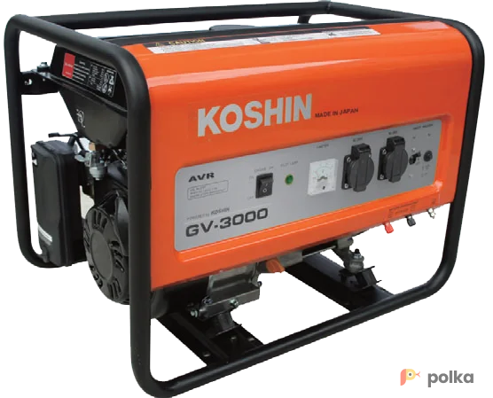 Возьмите Генератор бензиновый Koshin GV-3000 напрокат (Фото 1) в Москве