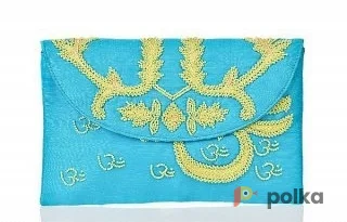 Возьмите Клатч Sir Alistair Rai Teal Silk Clutch напрокат (Фото 1) в Москве