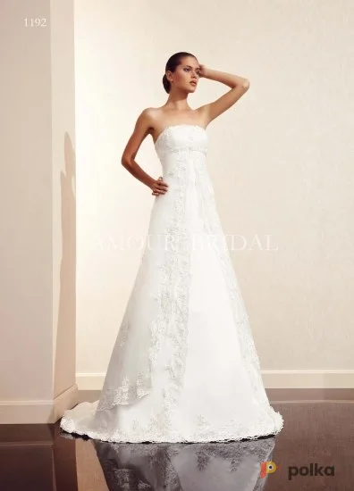 Возьмите Кружевное свадебное платье Amour bridal напрокат (Фото 1) в Москве