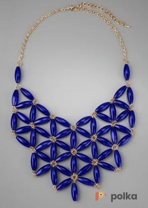 Возьмите Колье LOLA Flower Petal Bib Necklace Black/Blue/Green	 напрокат (Фото 1) в Москве