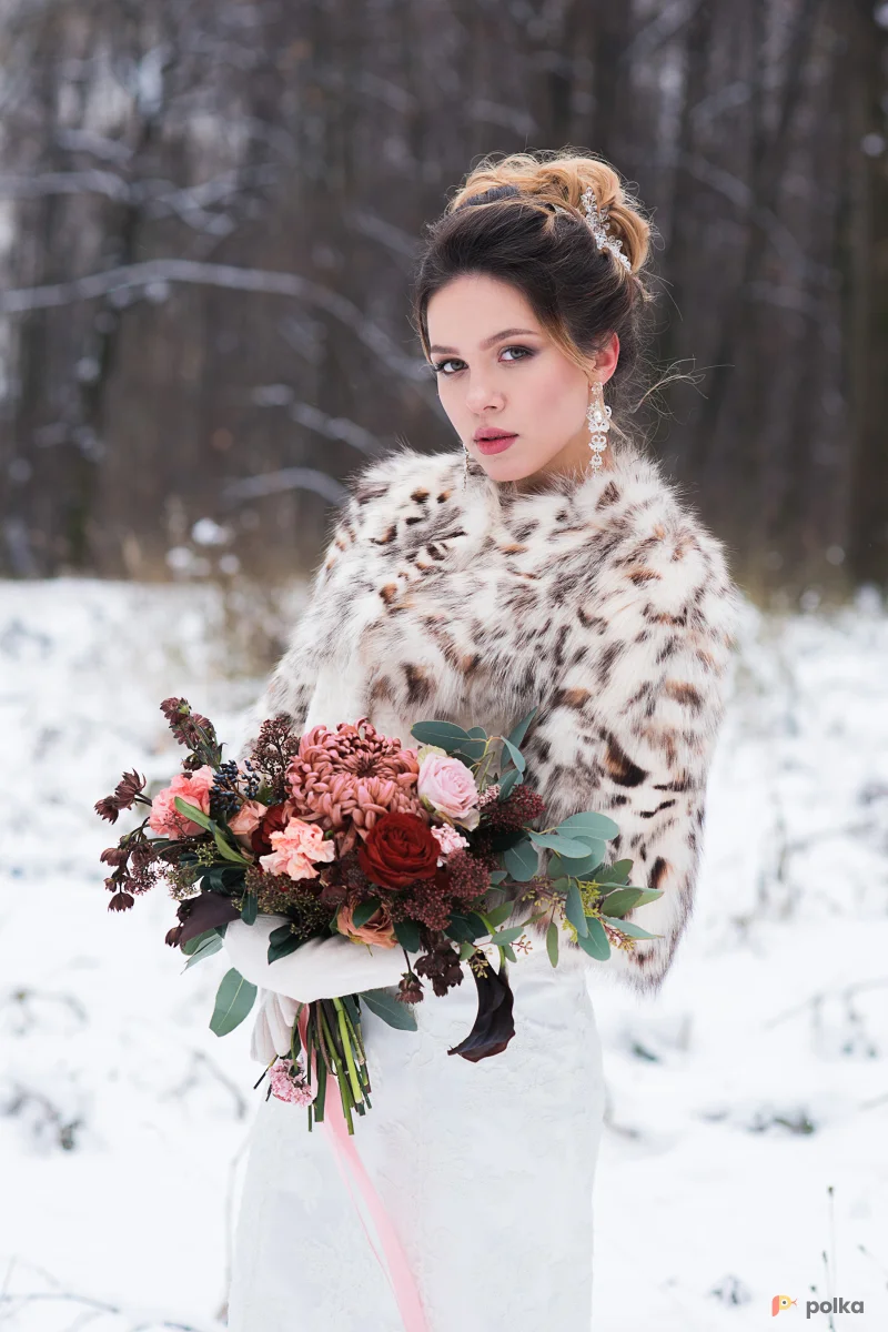 Возьмите Свадебная шубка из натурального меха напрокат (Фото 1) в Москве