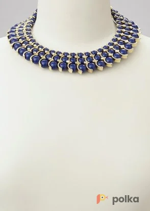 Возьмите Колье Top It Off Navy Brogan Necklace напрокат (Фото 1) в Москве