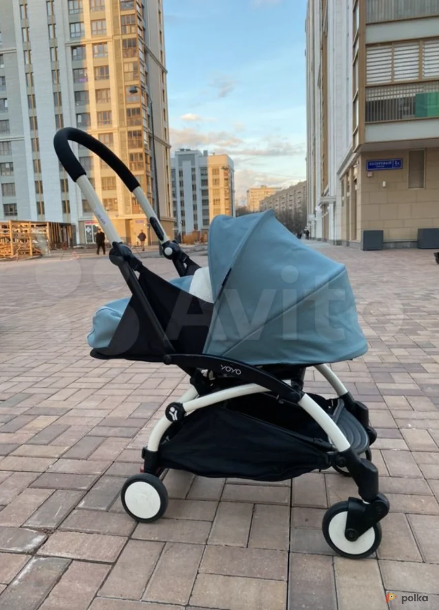 Возьмите Коляска люлька Babyzen yoyo aqua 6 кг напрокат (Фото 1) в Москве