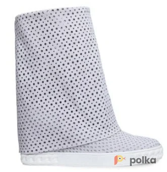 Возьмите Женские сапоги до колена в дырочку замшевые широкие напрокат (Фото 1) в Москве