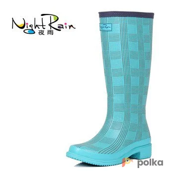 Возьмите Резиновые сапоги голубые женские напрокат (Фото 1) в Москве