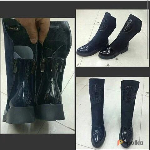 Возьмите Ботинки женские черные демисезонные кожаные размер 37.5-38 напрокат (Фото 1) в Москве