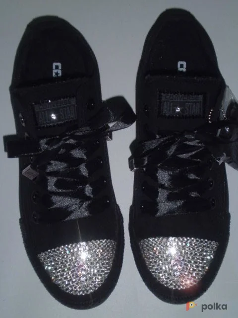 Возьмите Кеды со стразами Сваровски конверс converse напрокат (Фото 1) в Москве