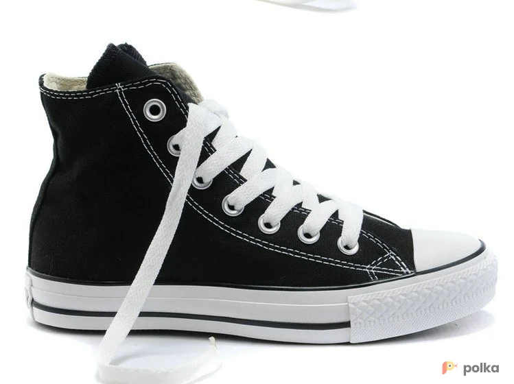 Возьмите Кеды черные летние на шнуровке напрокат (Фото 1) в Москве