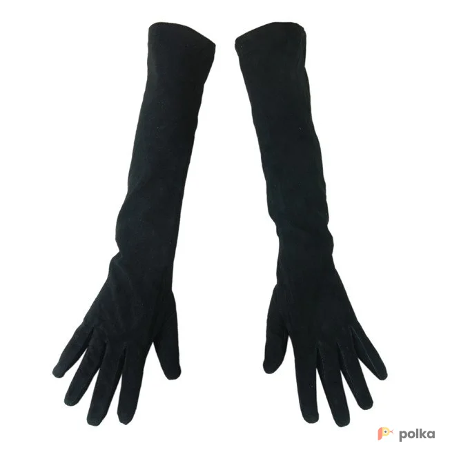 Возьмите Длинные перчатки кожаные женские напрокат (Фото 1) в Москве