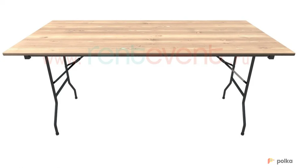 Возьмите Стол прямоугольный, 180х90 см, коричневый напрокат (Фото 1) в Санкт-Петербурге