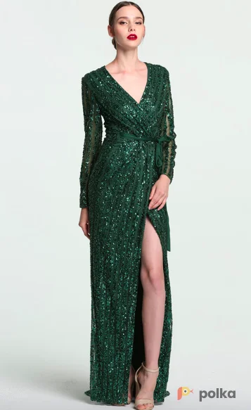 Возьмите Платье изумруд напрокат (Фото 1) в Москве