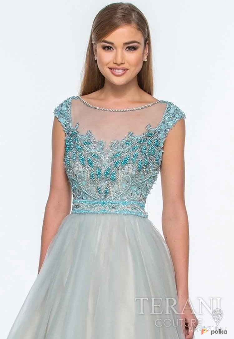 Возьмите Голубое платье Terani Couture напрокат (Фото 1) в Москве