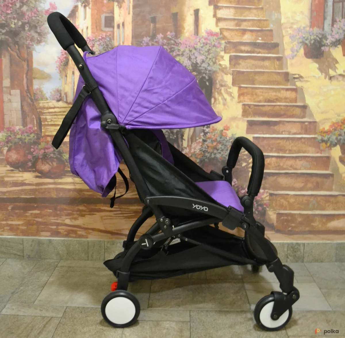 Возьмите Коляска YOYA 175 Фиолетовая Ручная кладь напрокат (Фото 1) в Санкт-Петербурге