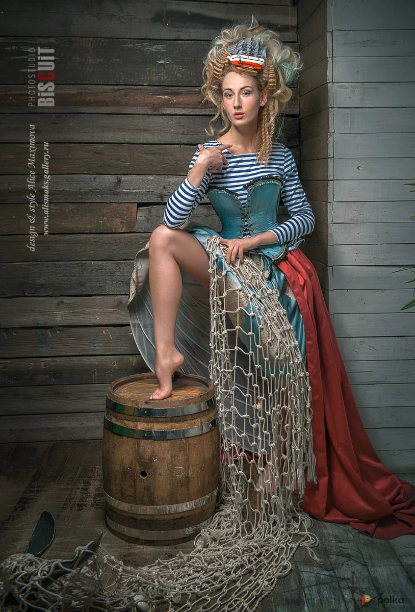 Возьмите Костюм для фотосессии и вечеринки "Пиратка" напрокат (Фото 1) в Москве